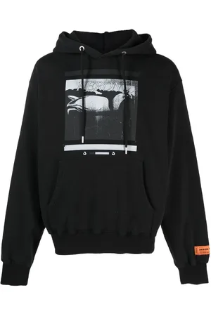 Heron Preston Hættetrøje med grafisk hejretryk