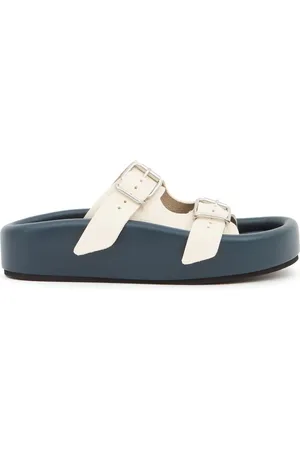 Maison Margiela Polstrede sandaler i læder