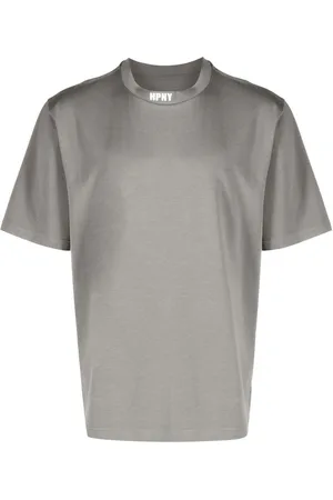 Heron Preston T-shirt med logomærke og rund hals