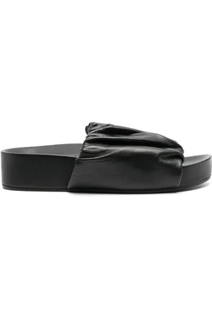 Jil Sander Plateau-sandaler i læder