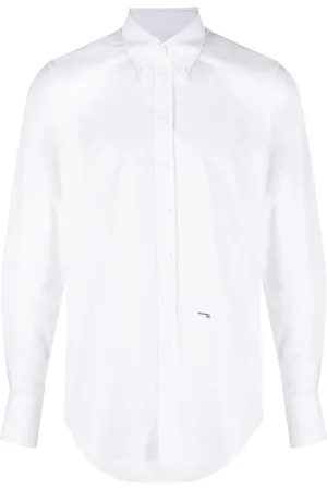 Dsquared2 Skjorte med logodetalje og knapper