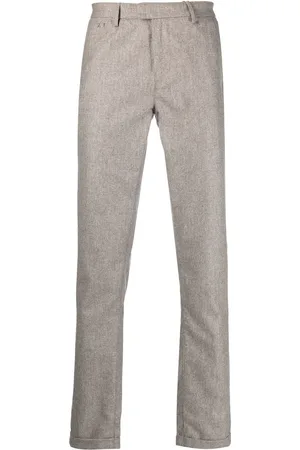 sartoria tramarossa Bukser i flannel med lige ben