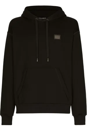 Dolce & Gabbana Hættetrøje med snoretræk og logomærke