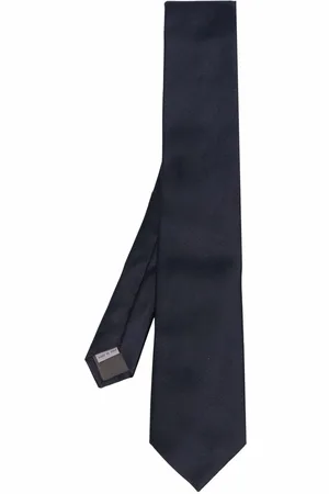 CANALI Spids slips i silke