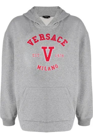 VERSACE Hættetrøje med logo-applikation