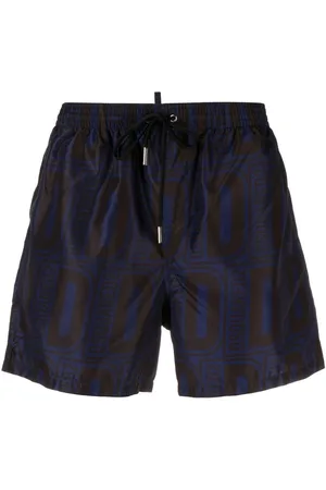 Dsquared2 Badeshorts med monogram-tryk