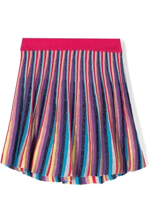 Missoni Strikket nederdel med striber