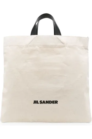 Jil Sander Tote med logotryk