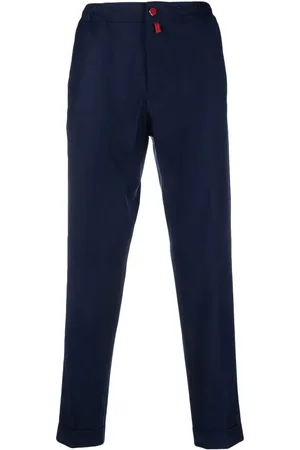 Kiton Bukser med elastisk talje og tilspidsede ben