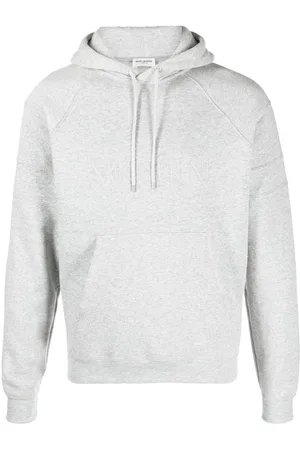 Saint Laurent Hættetrøje med broderet logo
