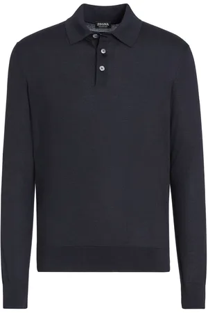Ermenegildo Zegna Polo i kashmir og silke