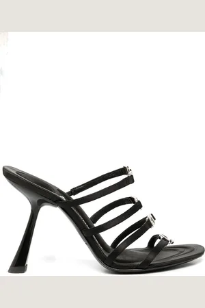 Alexander Wang Nala 105mm sandaler med logoplade