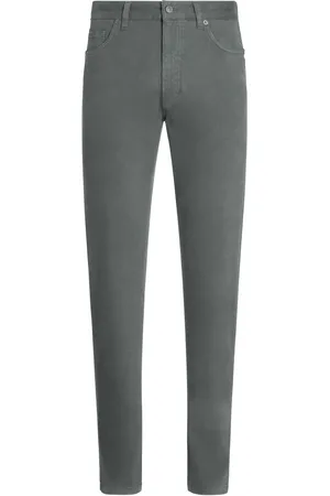 Ermenegildo Zegna Roccia jeans med smal pasform