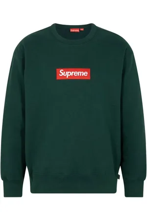 Supreme Sweatshirt med rund hals og logo