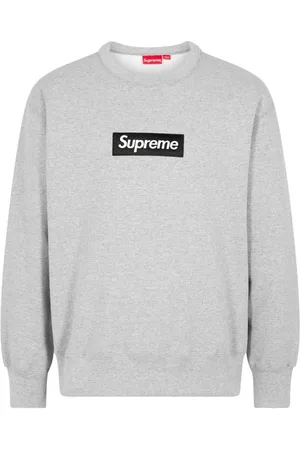 Supreme Sweatshirt med rund hals og logo