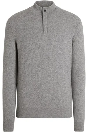 Ermenegildo Zegna Kashmirtrøje med knapper