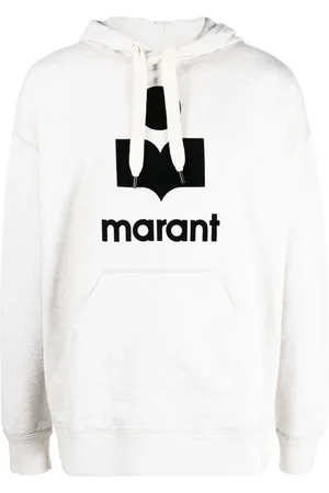 Isabel Marant Miley hættetrøje med logotryk