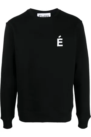 Etudes Sweatshirt med rund hals og logotryk
