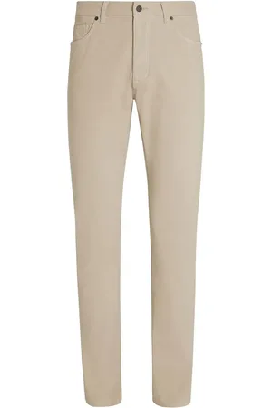 Ermenegildo Zegna Roccia jeans med smal pasform