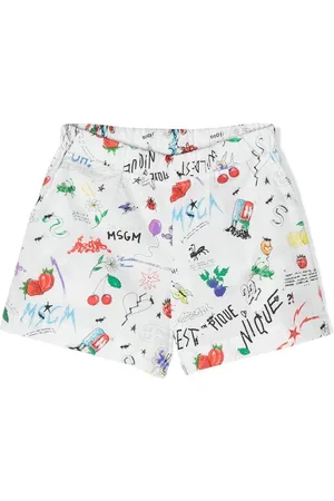 Msgm Håndmalede shorts