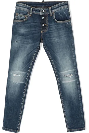 Dsquared2 Skinny-jeans med slitageeffekt
