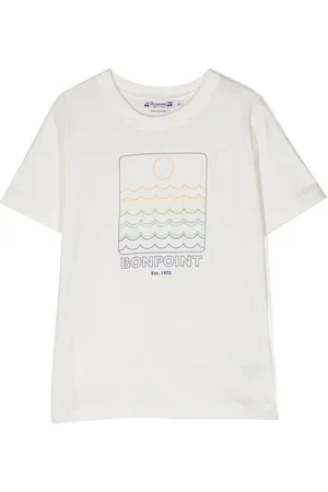 BONPOINT T-shirt med logotryk