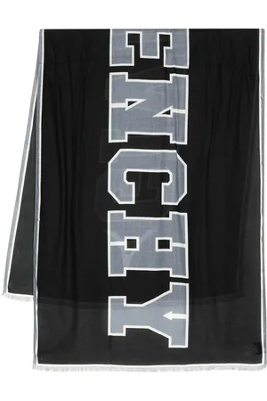 Givenchy Let tørklæde med optisk logotryk
