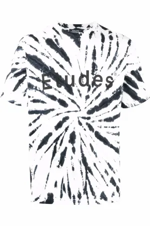 Etudes Wonder T-shirt i økologisk bomuld med batiktryk