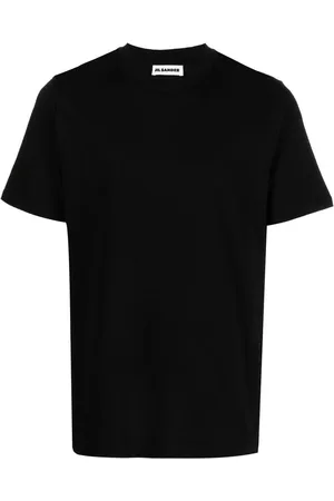 Jil Sander Kortærmet T-shirt med rund hals