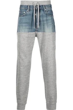 ROMEO HUNTE Bukser med denim-paneler