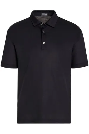 Ermenegildo Zegna Basic Polo-trøje med korte ærmer