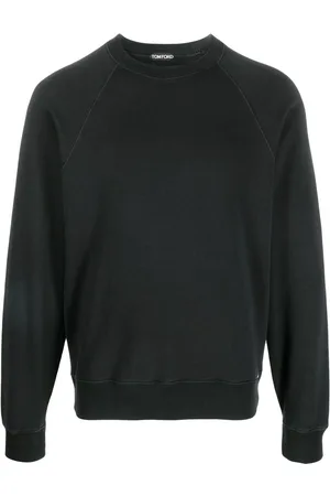 Tom Ford Sweatshirt med rund hals og raglanærmer