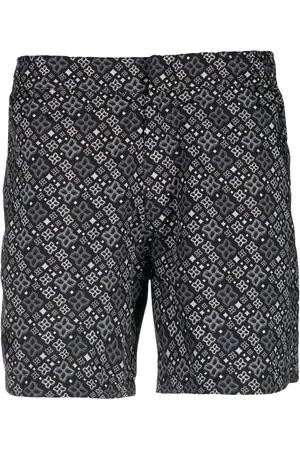 TAGLIATORE Badeshorts med abstrakt mønster
