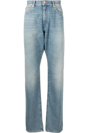 VERSACE Jeans med lige ben og Medusa-tryk