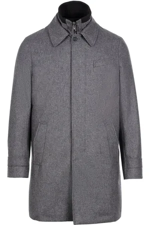 Norwegian Wool Frakke med dunfor