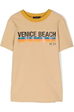 Nº21 T-shirt med grafisk tryk