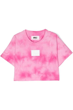 Maison Margiela Kortærmet T-shirt med logomærke