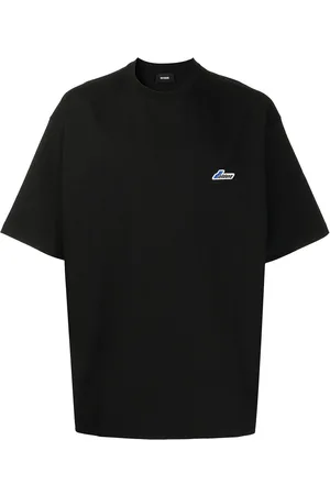 We11 Done T-shirt i bomuld med logomærke