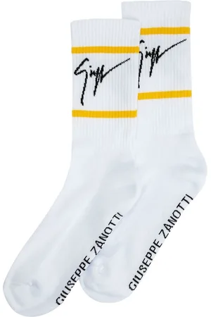 Giuseppe Zanotti Ankelstrømper i intarsia-strik