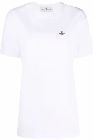 Vivienne Westwood T-shirt med Orb-broderi