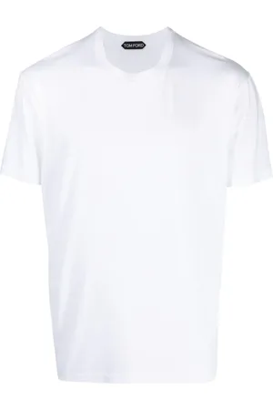 Tom Ford Kortærmet T-shirt med rund hals
