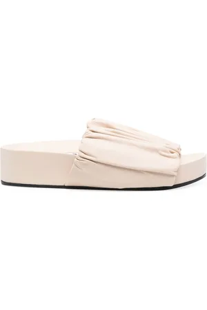 Jil Sander Plateau-sandaler i læder