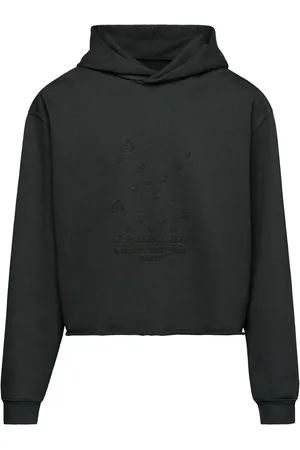 Maison Margiela Numeric hættetrøje med broderet logo