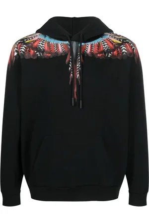 MARCELO BURLON Grizzly Wings hættetrøje
