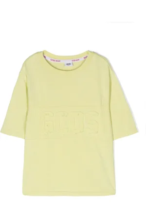 GCDS Kortærmet T-shirt med logomærke