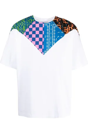 MARCELO BURLON T-shirt med Mix&Match-tryk