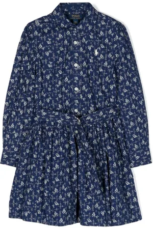 Ralph Lauren Skjortekjole med blomstertryk