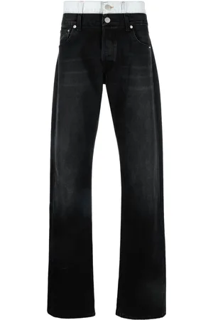 VTMNTS Jeans med lige ben og mellemhøj talje