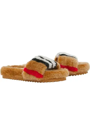 Burberry Sandaler med Icon Stripe-motiv