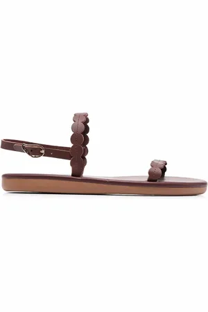 Ancient Greek Sandals Aroula sandaler med læder